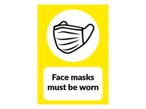 FACE MASK SIGN